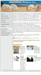Mobile Screenshot of educationalbiofacts.com